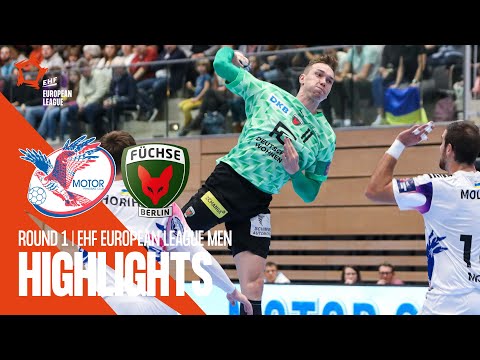 HC Motor vs Füchse Berlin | Round 1 | EHF European League Men 2022/23