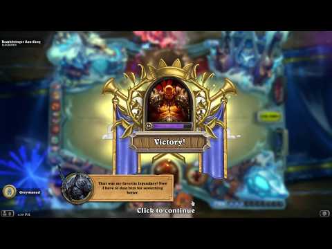 Hearthstone: Knights of the Frozen Throne: How to beat Deathbringer Saurfang