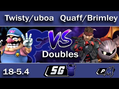 SG 18-5.4 Doubles - Twisty/uboa (B) vs Quaff/Brimley (R)