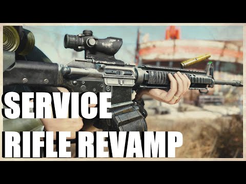 Fallout 4 Mod Review - Service Rifle Revamp