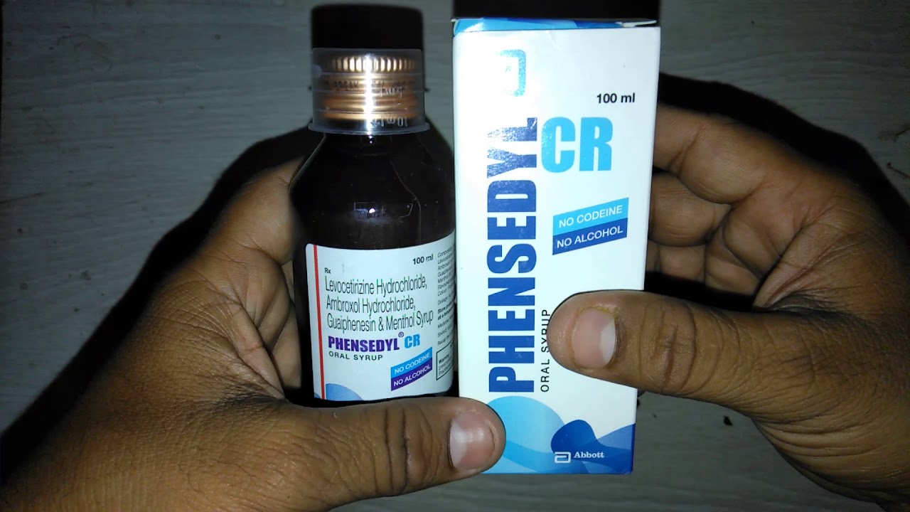 PHENSEDYL CR SYRUP uses composition side effects precaution dosage & review in Hindi