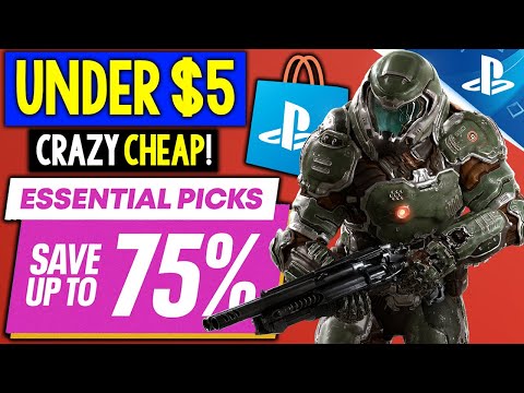 10 AWESOME PSN Game Deals UNDER $5! PSN ESSENTIAL PICKS SALE 2023 SUPER CHEAP PS4/PS5 Games to Buy!