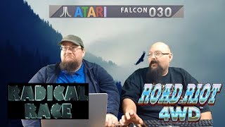 Atari Falcon  - Road Riot 4WD and Radical Race - ARG Presents 92