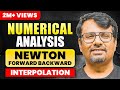 Interpolation Formula Newton Forward Backward Example And Solution