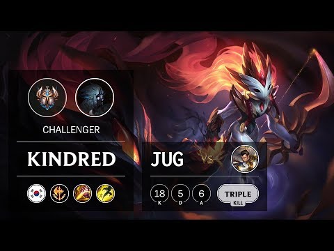 Kindred Jungle vs Xin Zhao - KR Challenger Patch 9.9