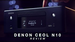 Denon CEOL N10 Mini Hifi Teszt Review - RCD-N10