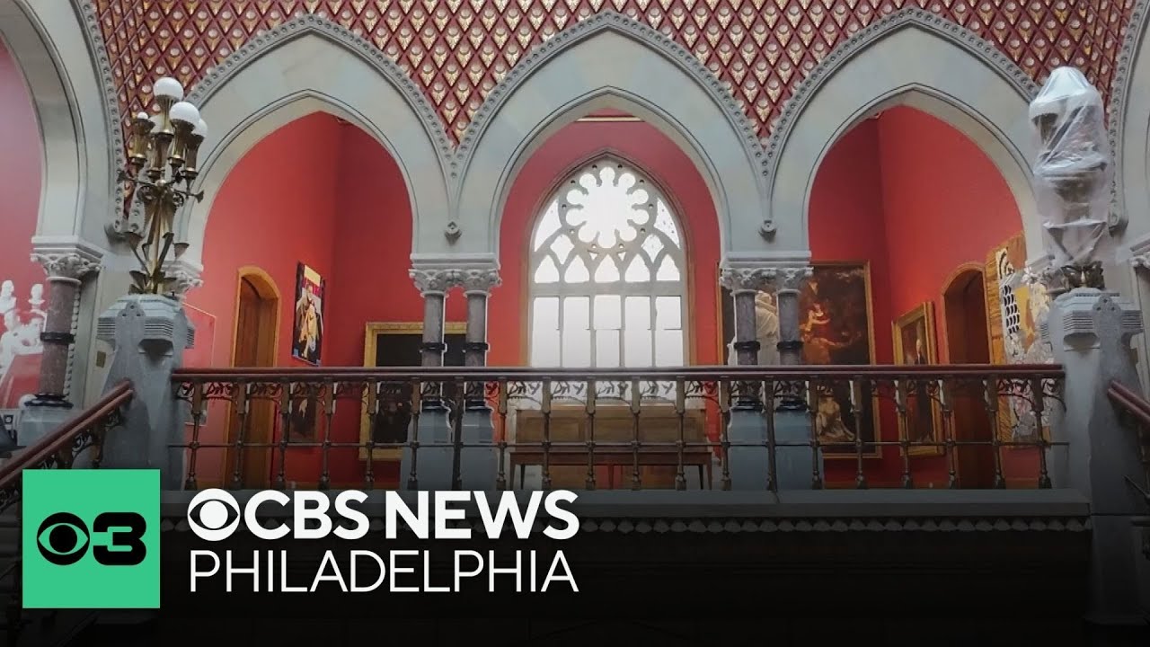A behind the scenes look at the renovations at the Pennsylvania Academy of the Fine Arts