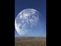 La lune dans l'Arctique, Apparaît et disparaît en 30 secondes