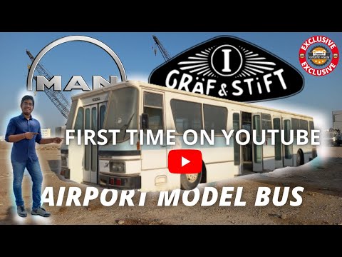 Thumbnail for MAN GRÄF & STIFT | AIRPORT MODEL BUS | FIRST TIME ON YOUTUBE | VEHICLE MANIA by ÖAF, Car, Gräf & Stift