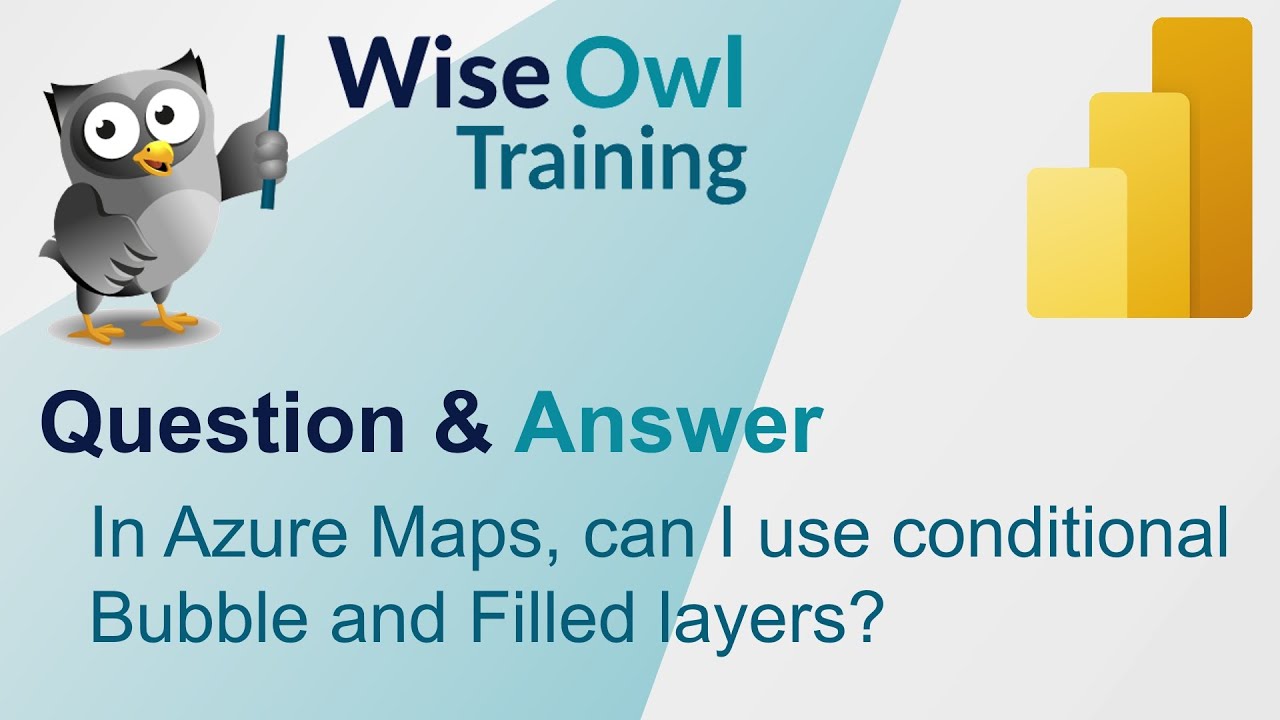 In Power BI can I add conditional Bubble and Reference layers to an Azure Map?