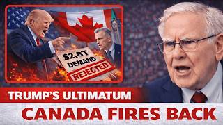 3 MIN AGO:Trump Drops $2.8Trillion Ultimatum on Canada as Carney Delivers Brutal Reply|Buffett Warns