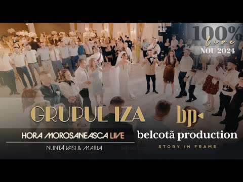 Grupul Iza - Hora Morosaneasca LIVE 🎵 Nunta Vasi & Maria ● NOU 2024