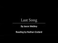 Jason Webley - Last Song (Poetry Reading)