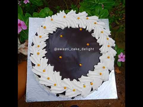 Black forest cake design ideas