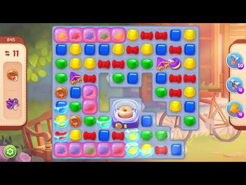 Homescapes Area 5 Day 4 Hard Level 845 - No Boosters Or Hacks