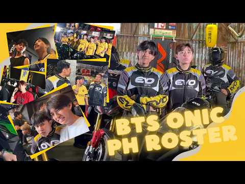 MEMORIES WITH ONIC BROTHERS BEFORE THE NEXT CHAPTER 💛 | ONIC PH ROSTER SHOOT!