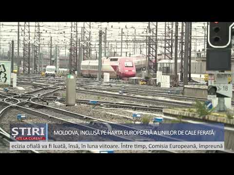 Republica Moldova va fi inclusă pe harta europeană a liniilor de cale ferată.