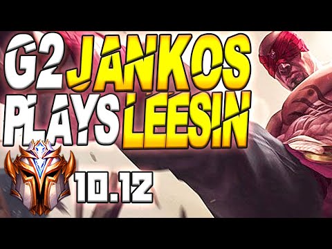 G2 Jankos Plays Lee Sin Jungle vs Fiddlesticks - 10.12