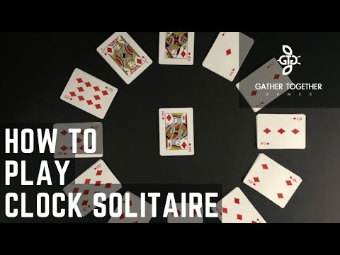 Instructional video for Clock Solitaire