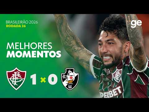 Gols e lances de Fluminense x Vasco da Gama