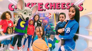 I Haven’t Been to Chucky Cheeses￼ in years | kids night out ! |Jada Otw