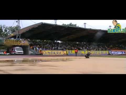 Elana Toruń - Motor Lublin (relacja z trybun I połowa) ELANOWCYTV