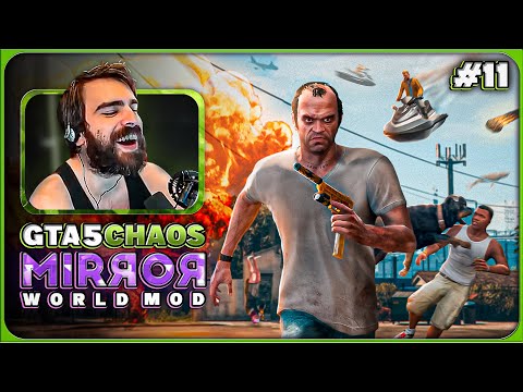 GTA 5 Chaos Mod Challenge: Mirror World & Rainbomizer Madness! Episode 11 - S07 E11