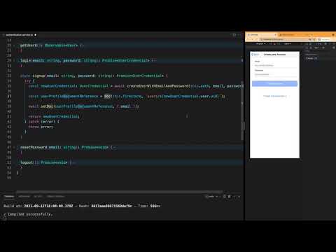 Use Firebase Authentication to verify your user's email addresses
