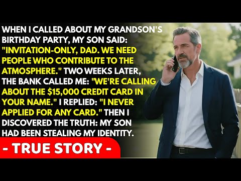 When I asked about my grandson's birthday party, my son said: "It's invitation-only, Dad. People ...