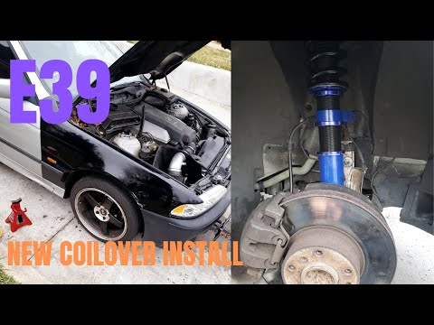 MAXPEEDINGROD COILOVERS ON A BMW E39 BMW