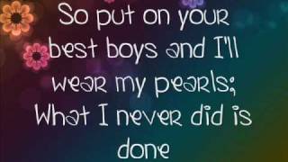 If I Die Young The Band Perry LYRICS Video