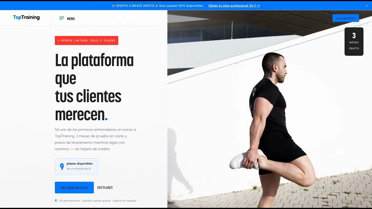 Vídeo: todo lo que necesita un entrenador personal con TopTraining