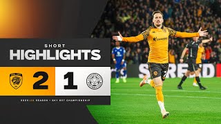 Hull City 2-1 Leicester City | Short Highlights | Sky Bet Championship