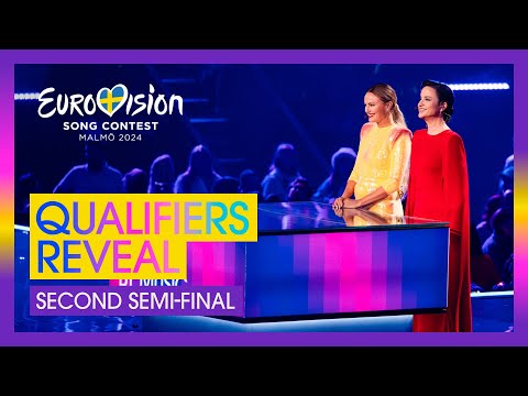 Second Semi-Final qualifiers reveal | Eurovision 2024 | #UnitedByMusic 🇸🇪