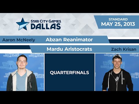 SCGDFW: Quarterfinals - Aaron McNeely vs Zach Krisan | Standard 1