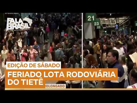 Rodoviária do Tietê em São Paulo espera 270 mil passageiros no feriado