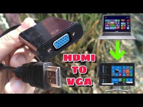 Hdmi to vga converter or adapter