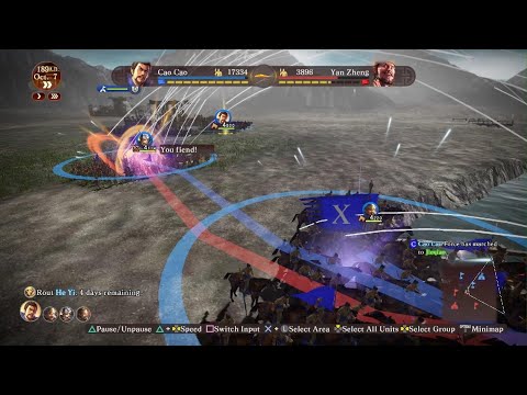 ROTK 13 Battle Gameplay [PS5]