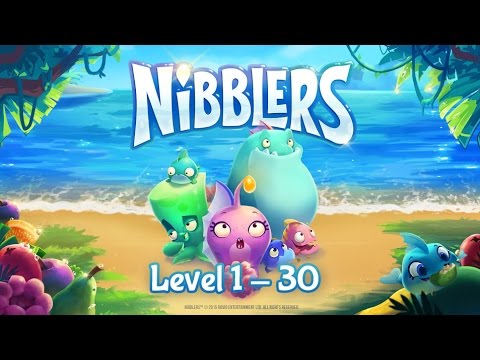 Nibblers Level 1 to Level 30 Gameplay