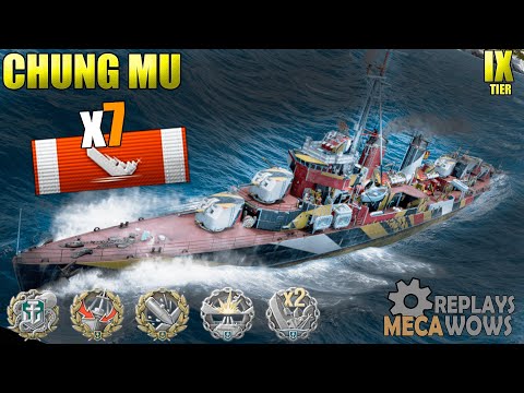 Chung Mu 7 Kills & 179k Damage | World of Warships Gameplay 4k