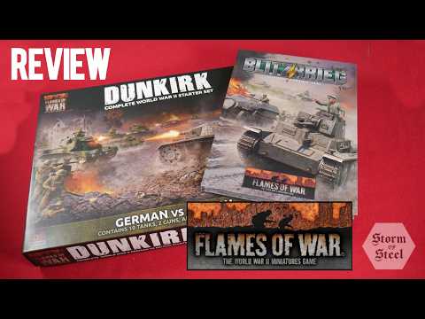 Flames of War Dunkirk Box Set & Blitzkrieg Book Review | Full Early War Breakdown