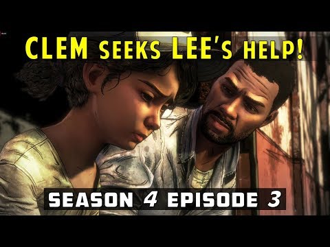Clem dreams about Lee | Clementine's conscience seeks Lee's help | TWD Final Season Episode 3