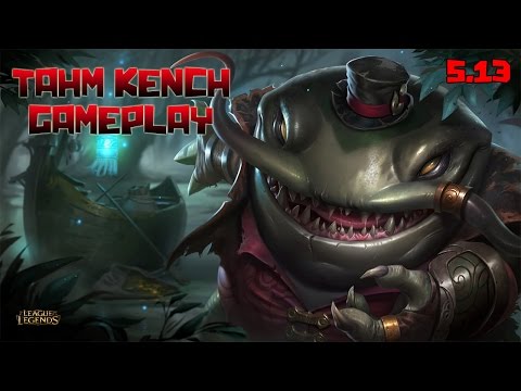 Video LMHT: Cùng xem Tahm Kench được sử dụng ở vị trí đi rừng trên PBE