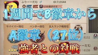 【第五人格】ハスターランクマ　VS上位徽章、上位サバイバー　反逆のハスターpart38【第5人格】【IdentitiyV】
