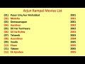 Arjun Rampal Movies List