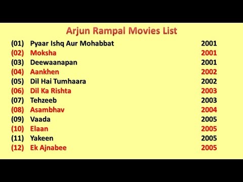 download lagu mp3 mp4 Arjun Rampal All Movie List, download lagu Arjun Rampal All Movie List gratis, unduh video klip Arjun Rampal All Movie List