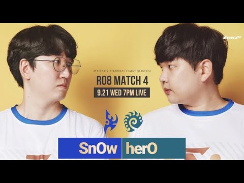 [ENG] ASL S14 Ro.8 Match 4 (Snow vs Hero) - ASL English (StarCastTV English)