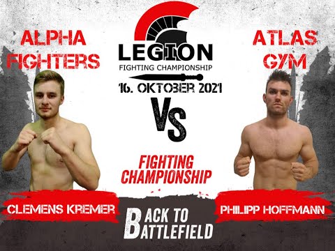 Legion FC.6 - Amateur MMA - Clemens Köhler (Alpha Fighters) vs. Phillipp Hoffmann (ATlas Gym)