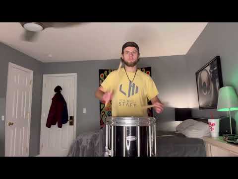 bluecoats 2023 snare drum audition - keegan watts