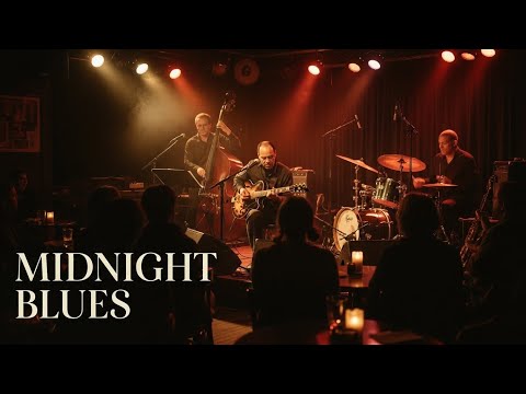Smoky Blues at Midnight | Jazz Guitar for Late Night Vibes